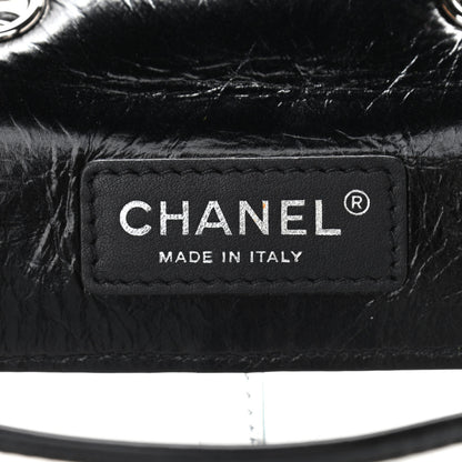 Chanel Crumpled Calfskin PVC Quilted Backpack Black 7 of 11