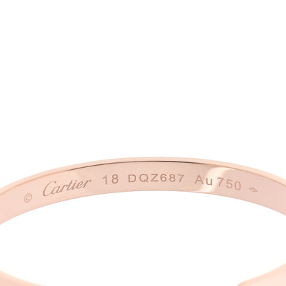 Cartier 18K Pink Gold LOVE Cuff Bracelet 18 3 of 4