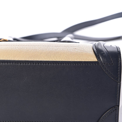 Celine Goatskin Smooth Calfskin Nano Tri-Color Luggage Firefly 21 of 25