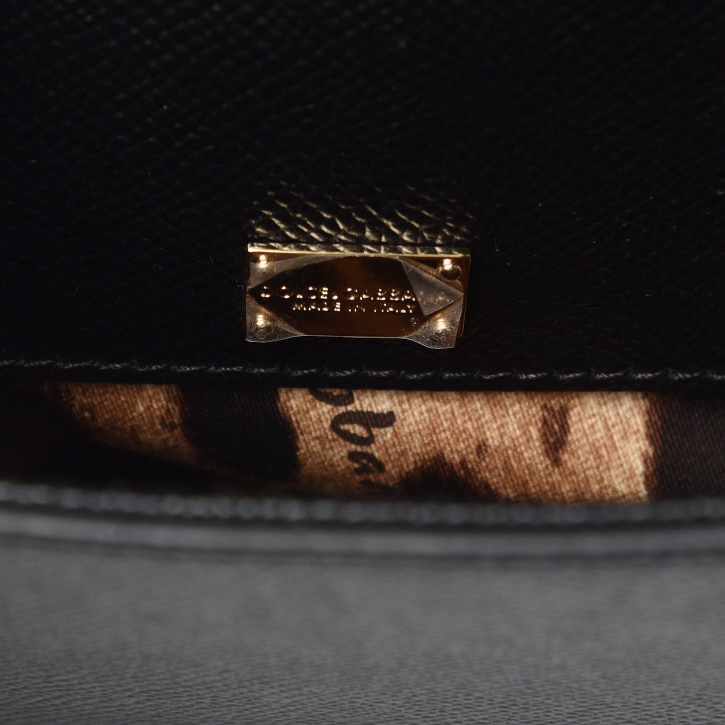 Dauphine Medium Miss Sicily Satchel Black