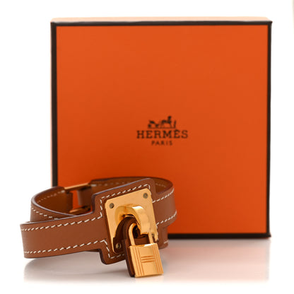 Hermes Swift O'Kelly Double Tour Bracelet T2 Gold 6 of 6