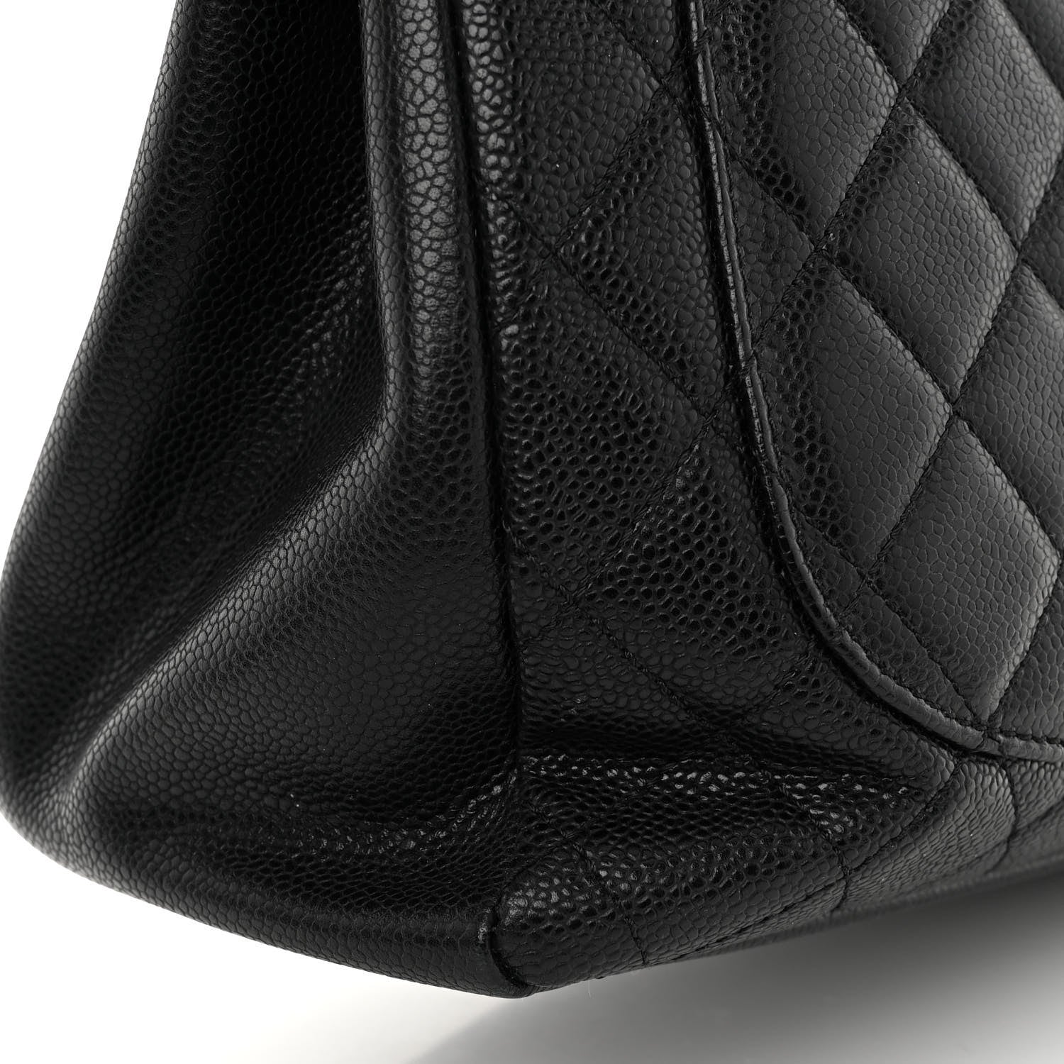 Chanel Caviar Quilted Grand Shopping Tote GST Black 10 of 10