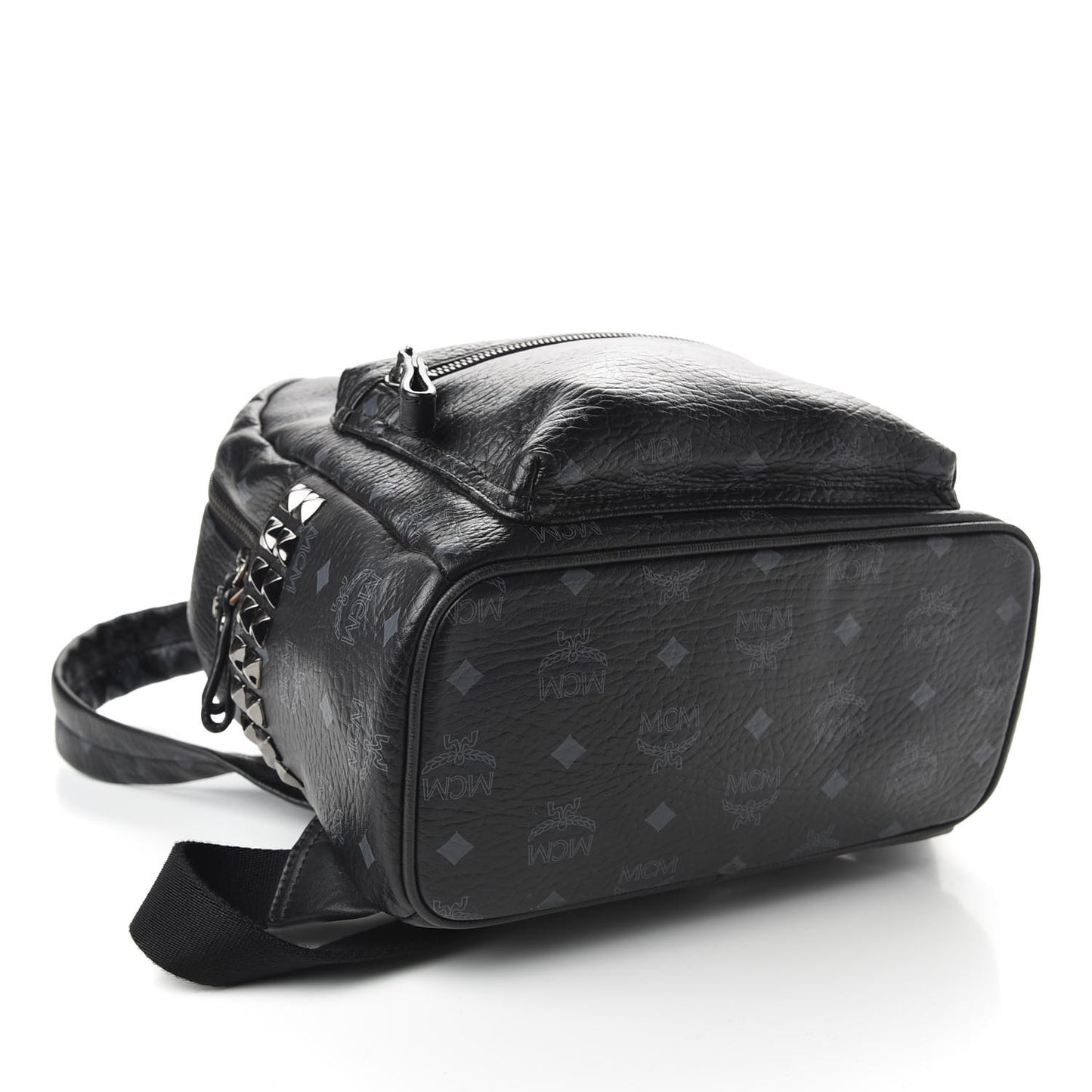 Visetos Small Side Stud Stark Backpack Black