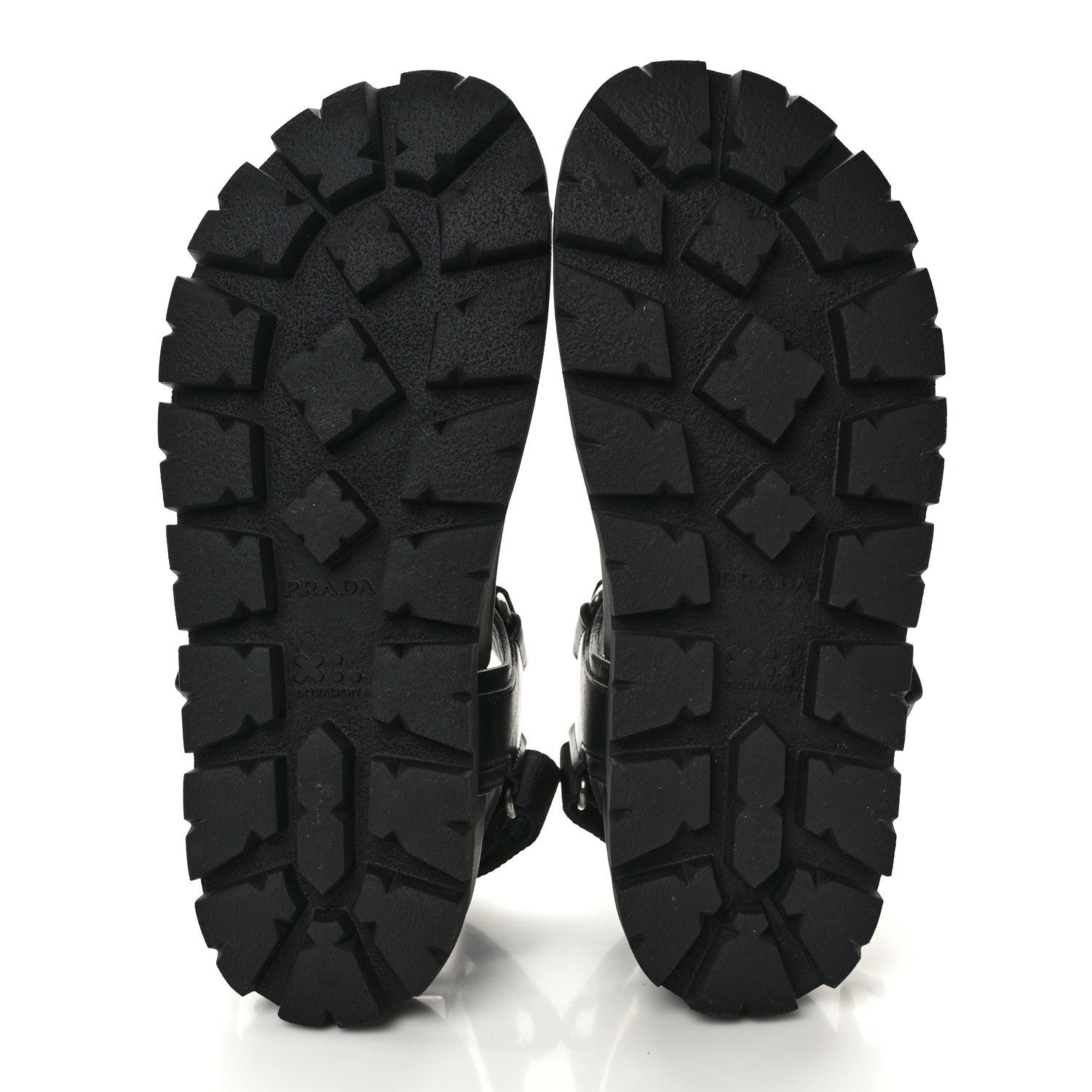 Prada Re-Nylon Sporty Tape Mens Sandals 6 Black 5 of 8