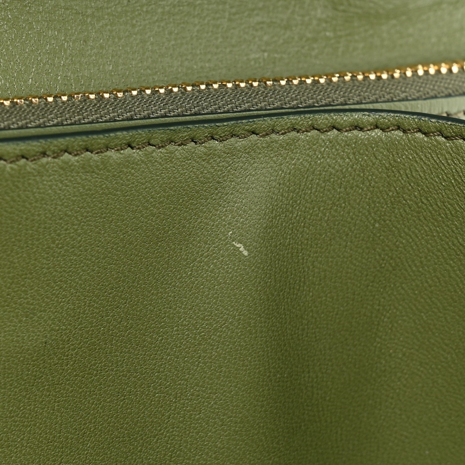 Celine Box Calfskin Classic Box Medium Flap Bag Army Green 11 of 11