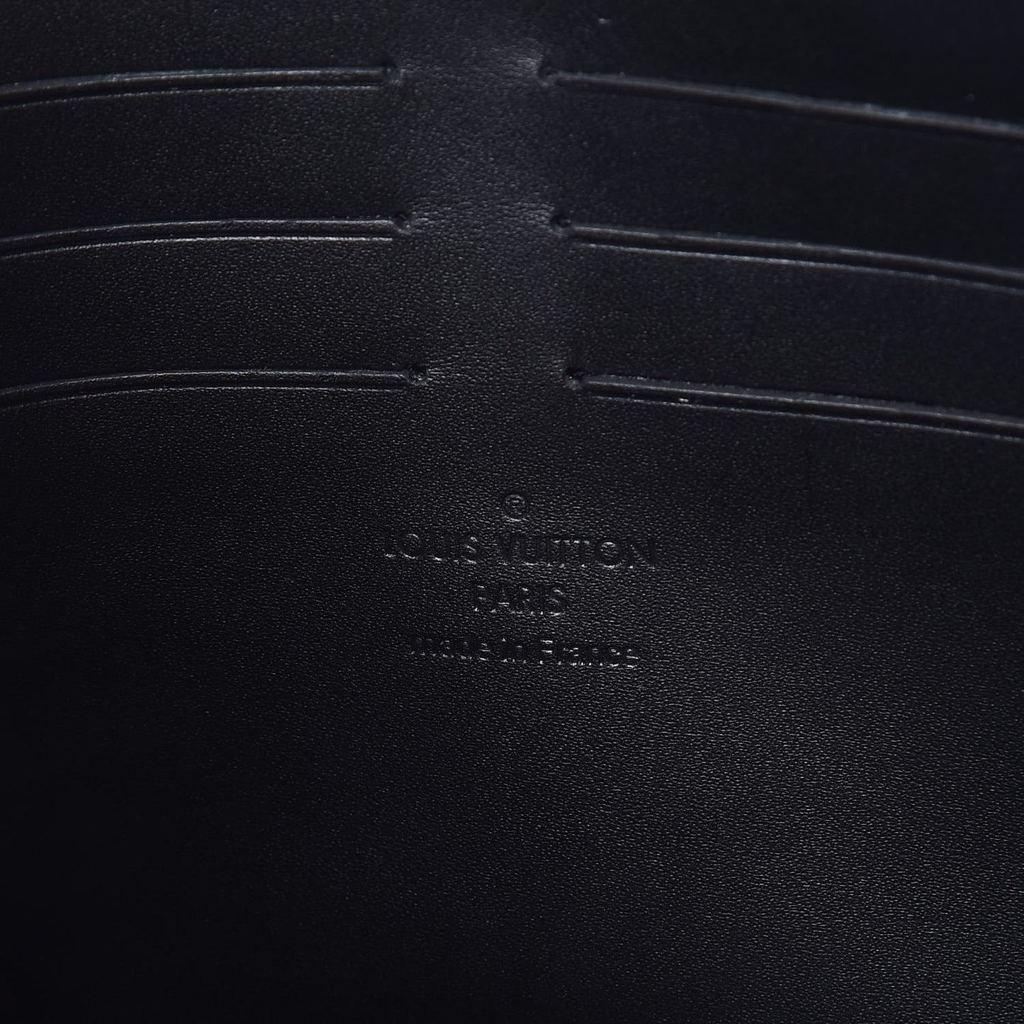 Monogram Veau Cachemire W Pochette Chocolate