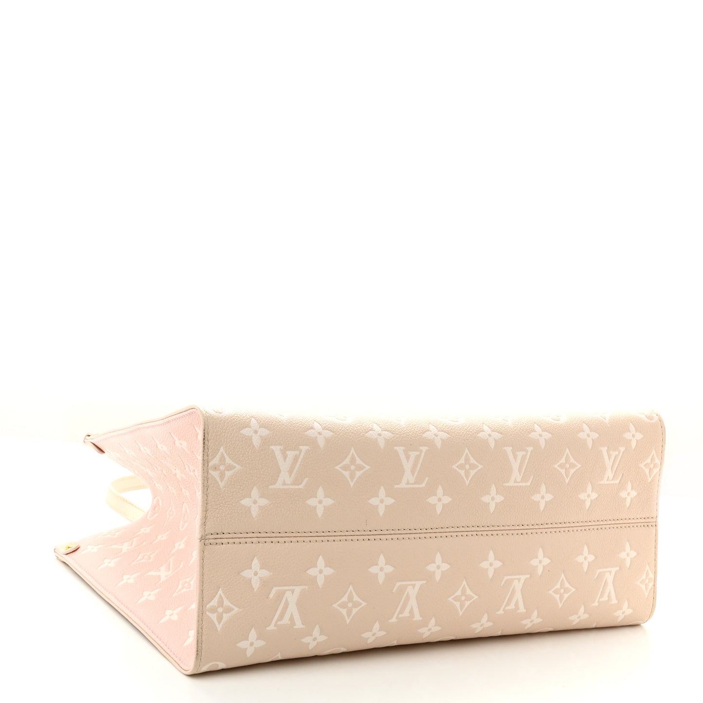 Empreinte Monogram Spring In The City Onthego MM Beige Pink Yellow