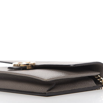 Gucci Dollar Calfskin Interlocking G Chain Wallet Loess 6 of 10