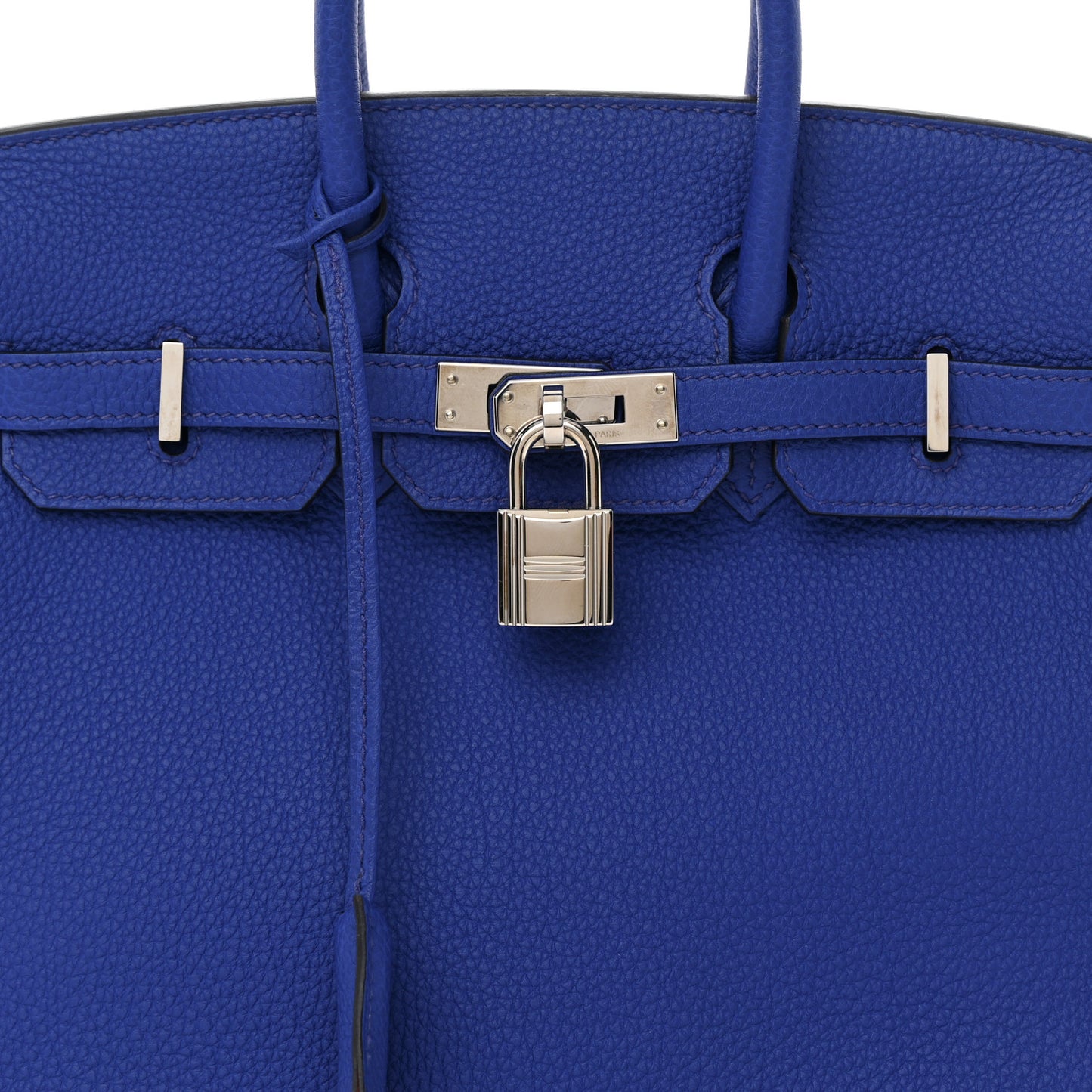 Togo Verso Birkin 25 Bleu Royal Capucine
