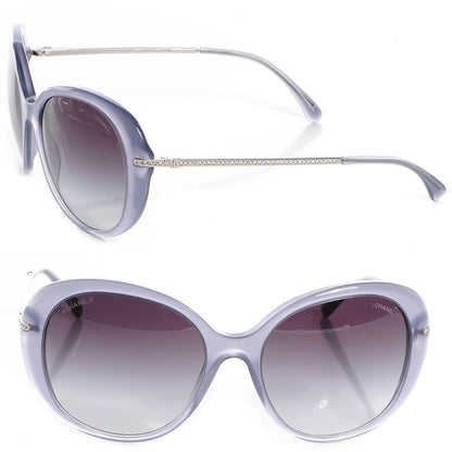 Chanel Acetate Crystal CC Sunglasses 5293-B Blue 1 of 6