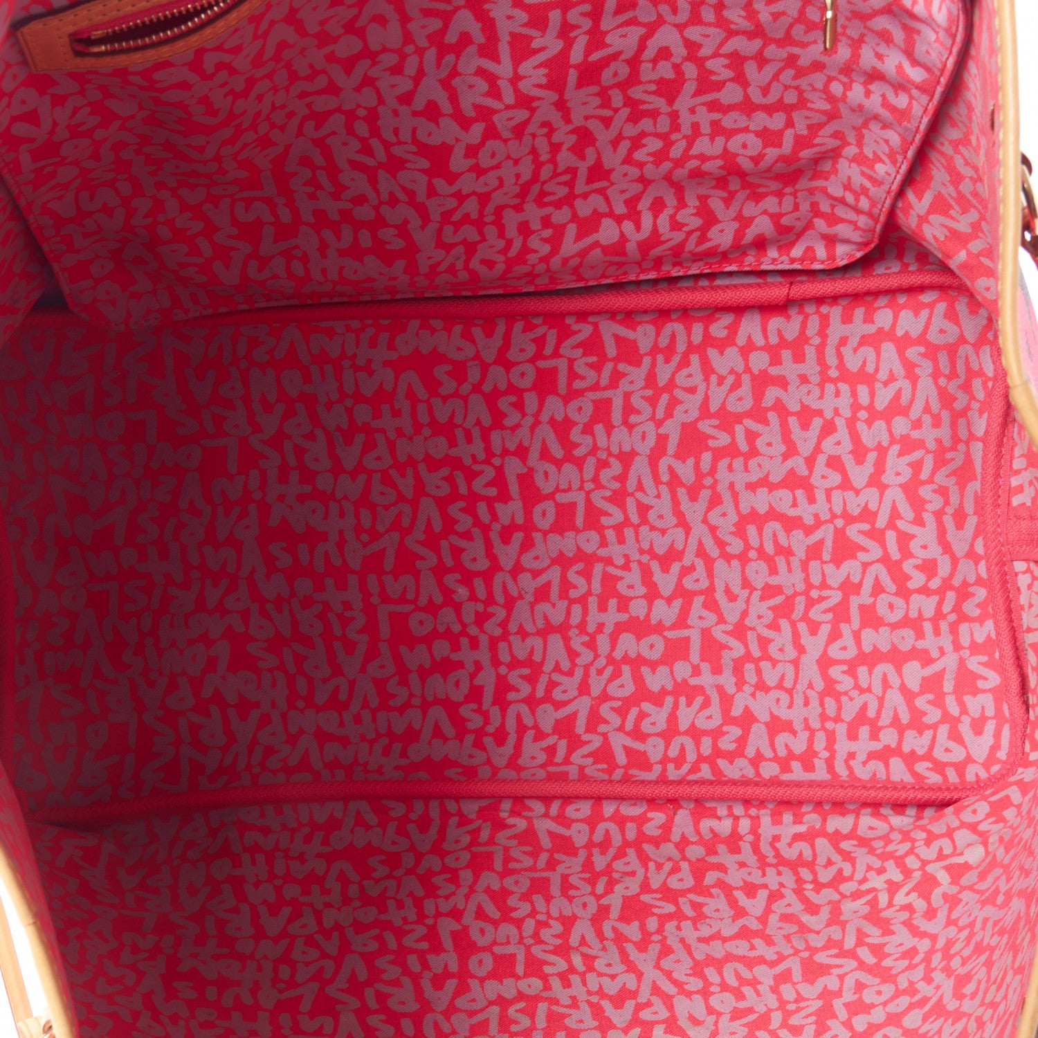 Louis Vuitton Monogram Graffiti Neverfull GM Fuchsia 6 of 8