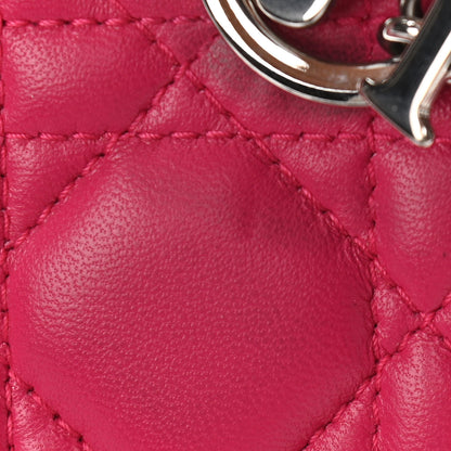Christian Dior Lambskin Cannage Mini Lady Dior Multicolor 9 of 10