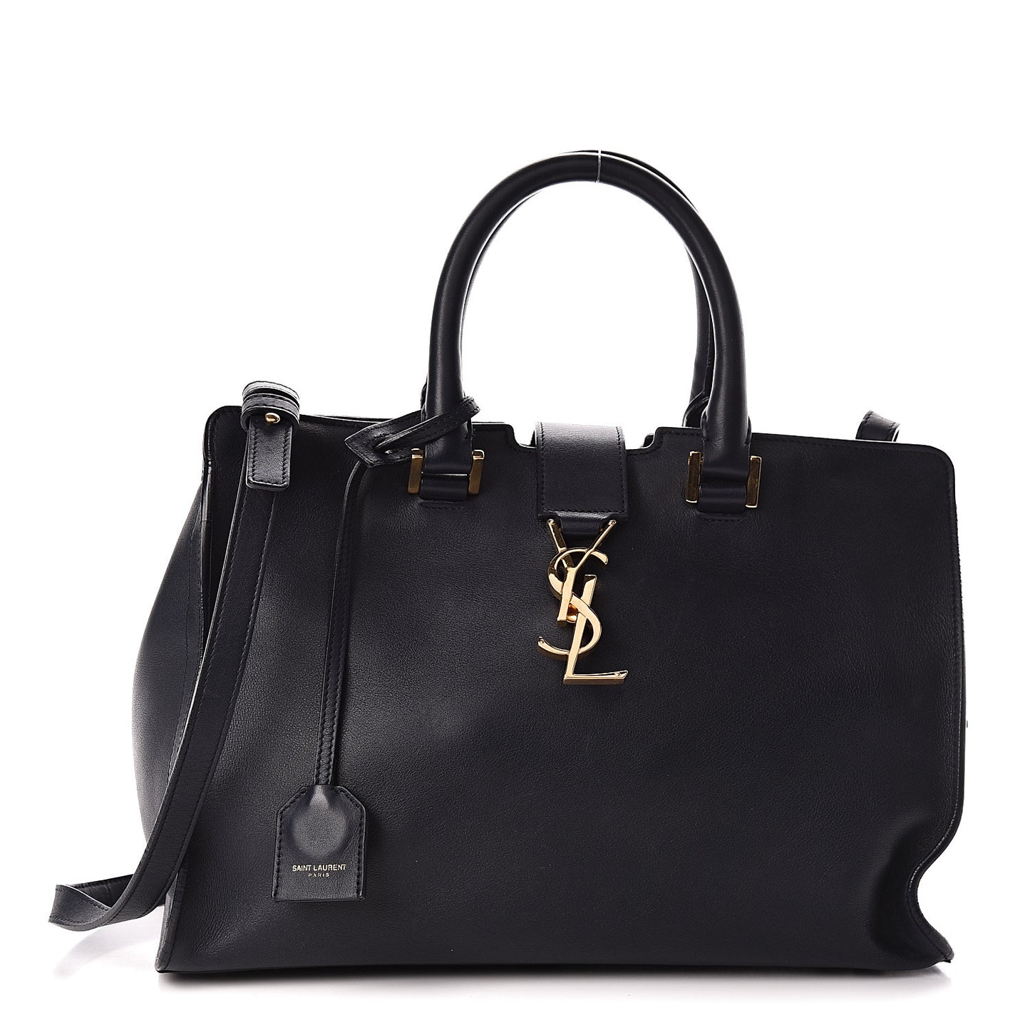 Smooth Calfskin Small Monogram Cabas Navy