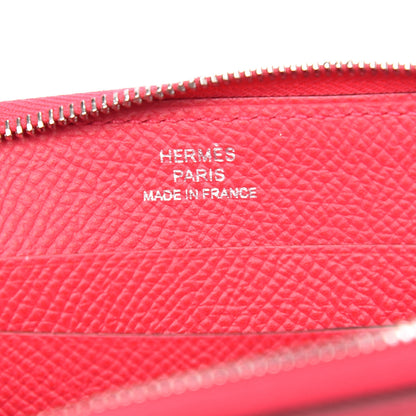 Hermes Epsom Azap Mini Wallet Rose Extreme 5 of 5