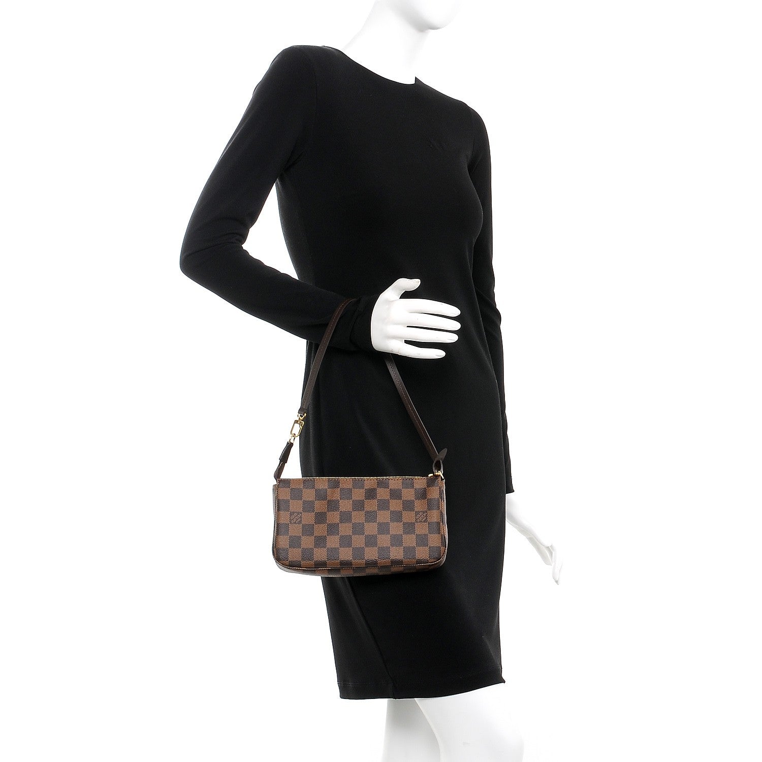 Louis Vuitton Damier Ebene Pochette Accessories NM 2 of 7