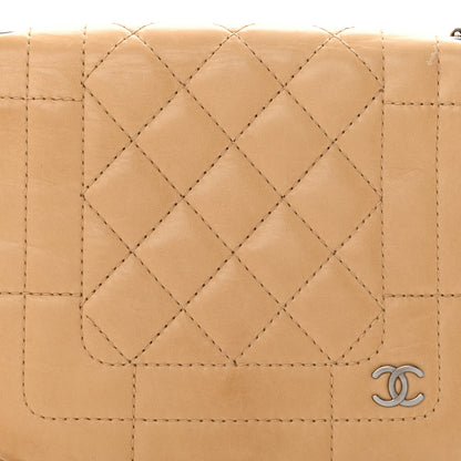 Chanel Lambskin Quilted Messenger Flap Beige 8 of 19