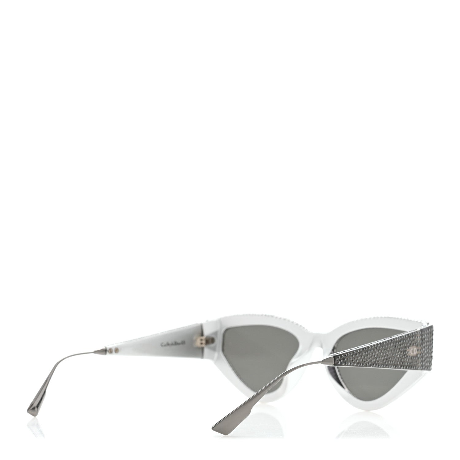 Christian Dior Acetate Crystal CatStyleDior1S Sunglasses Black 4 of 7