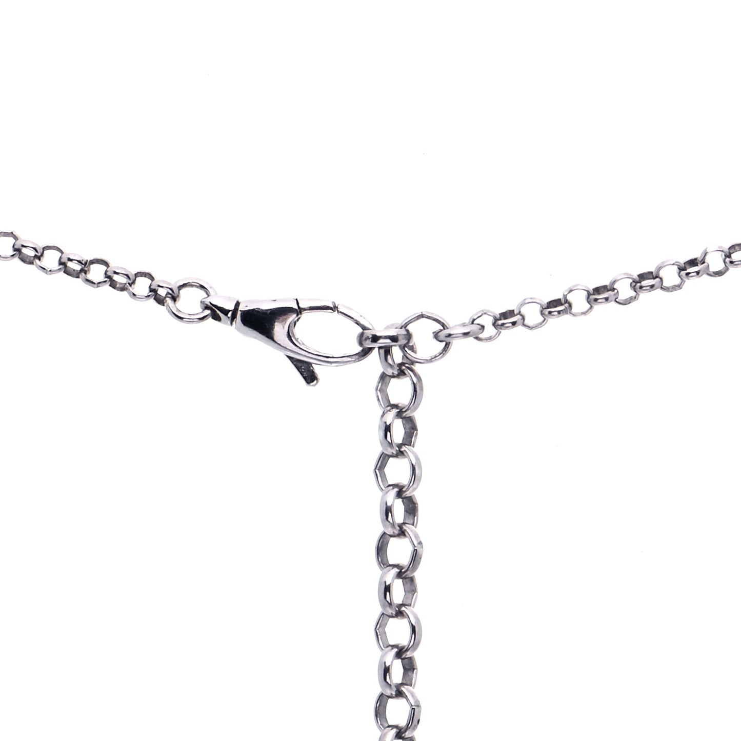 Sterling Silver Ghost Cloud Pendant Necklace