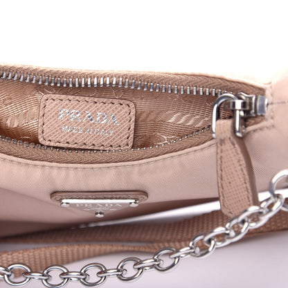 Prada Tessuto Nylon Saffiano Mini Re-Edition 2000 Shoulder Bag Cammeo 6 of 12