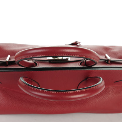 Hermes Taurillon Clemence JPG Birkin 42 Rouge H 7 of 25