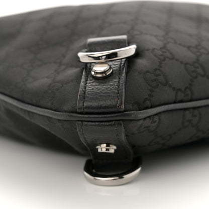 Gucci Monogram Abbey Messenger Bag Black 9 of 15