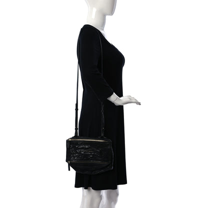 Givenchy Tumbled Sheepskin Mini Pandora Black 2 of 13