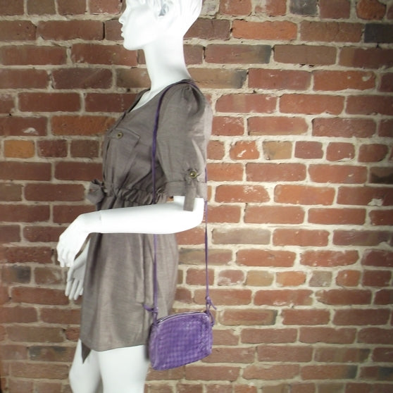 Vintage Woven Shoulder Bag