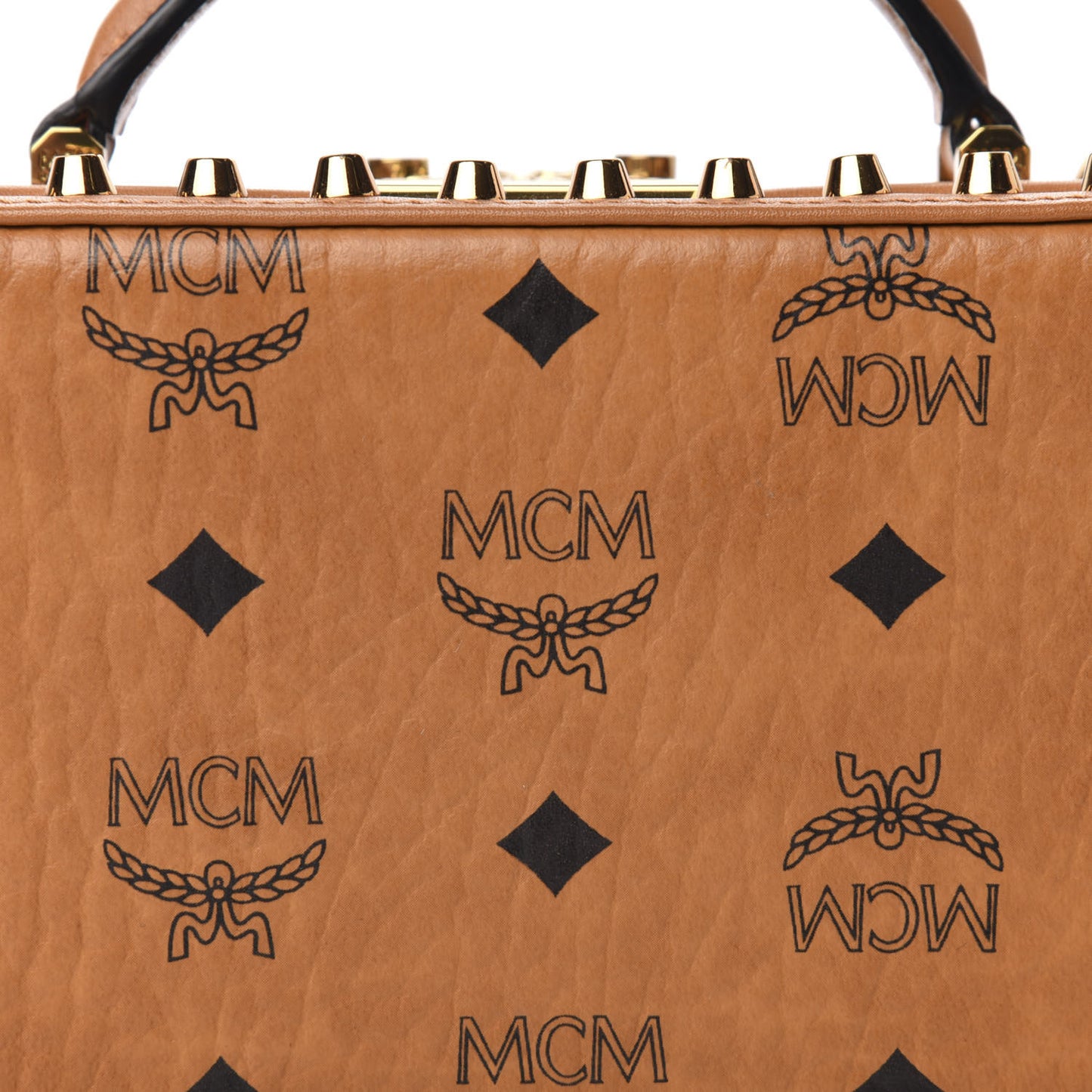 Visetos Small Berlin Crossbody Cognac