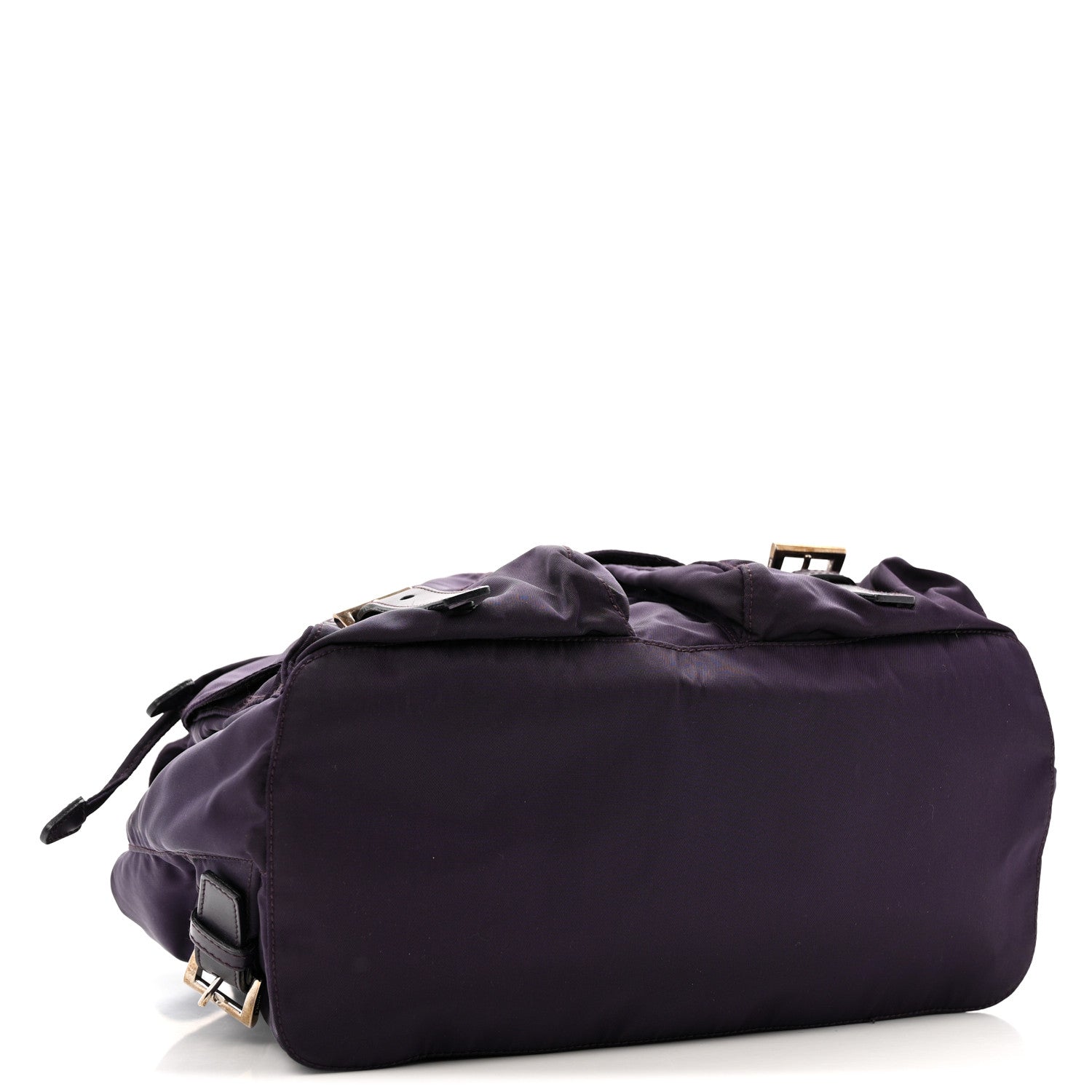 Prada Tessuto Nylon Saffiano Medium Backpack Purple 4 of 13