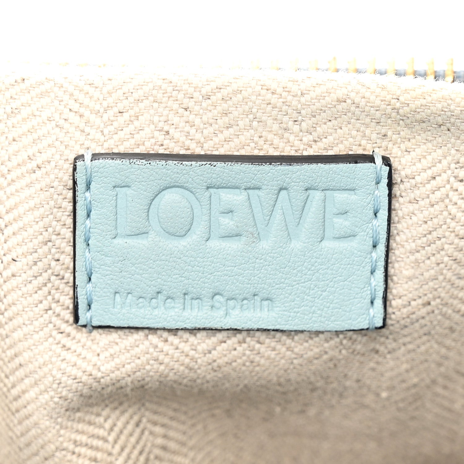 Loewe Calfskin Medium Puzzle Bag Aqua 6 of 19