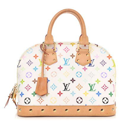 Louis Vuitton Monogram Multicolor Alma PM White 1 of 11