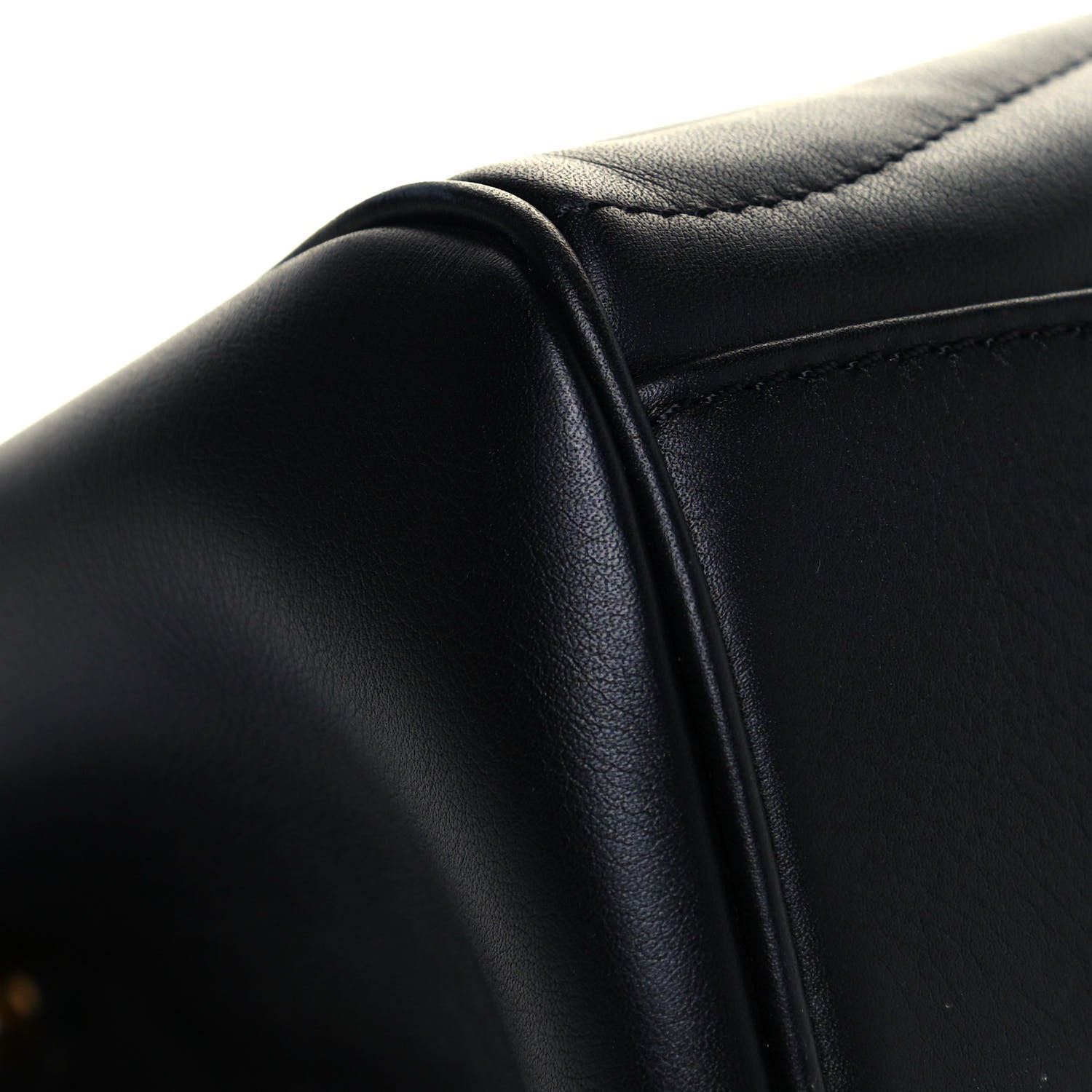 Louis Vuitton Calfskin New Wave Chain Tote Black 10 of 13