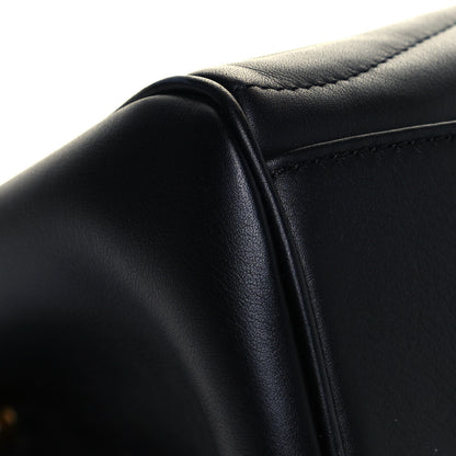 Louis Vuitton Calfskin New Wave Chain Tote Black 10 of 13
