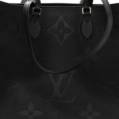 Louis Vuitton Empreinte Monogram Giant Onthego GM Black 7 of 9