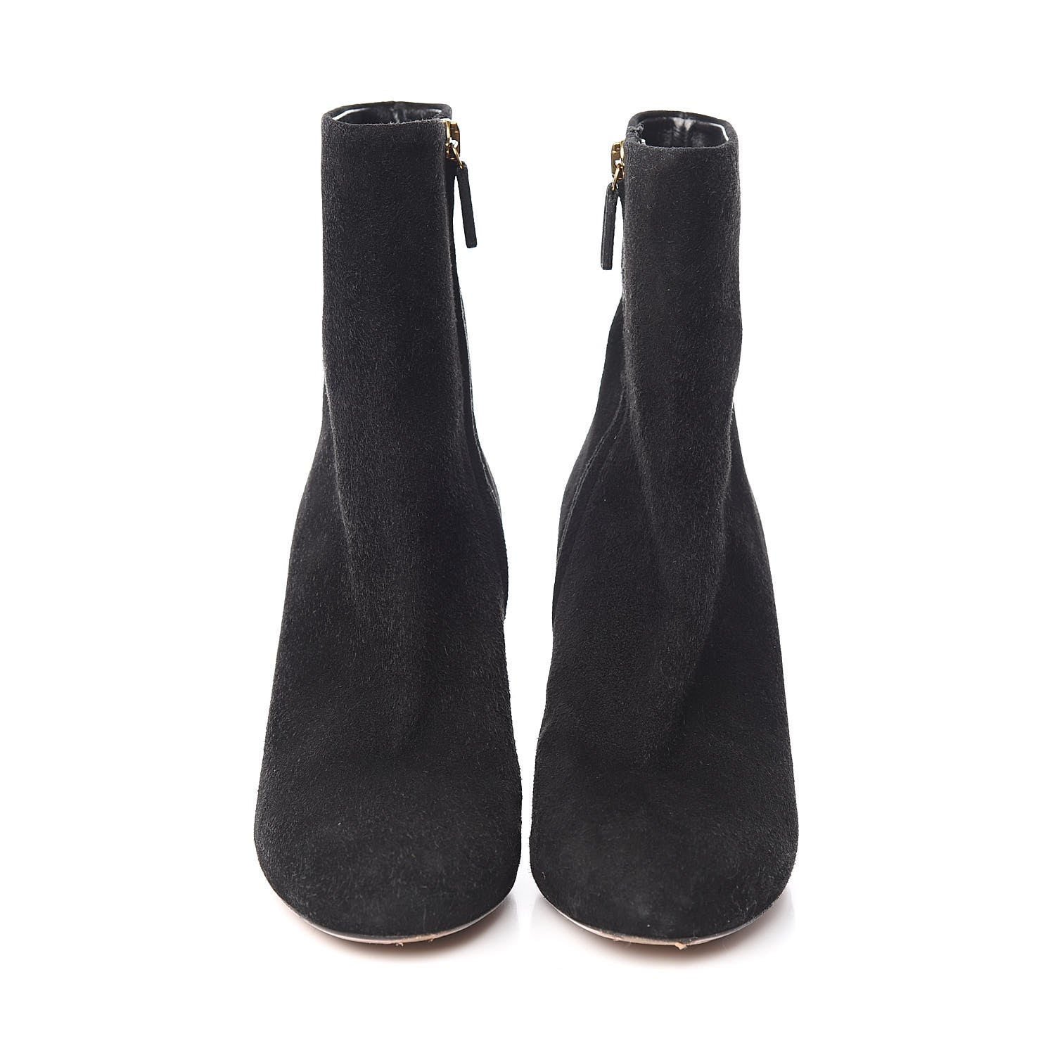 Gucci Suede Ankle Boots 36 Black 2 of 11