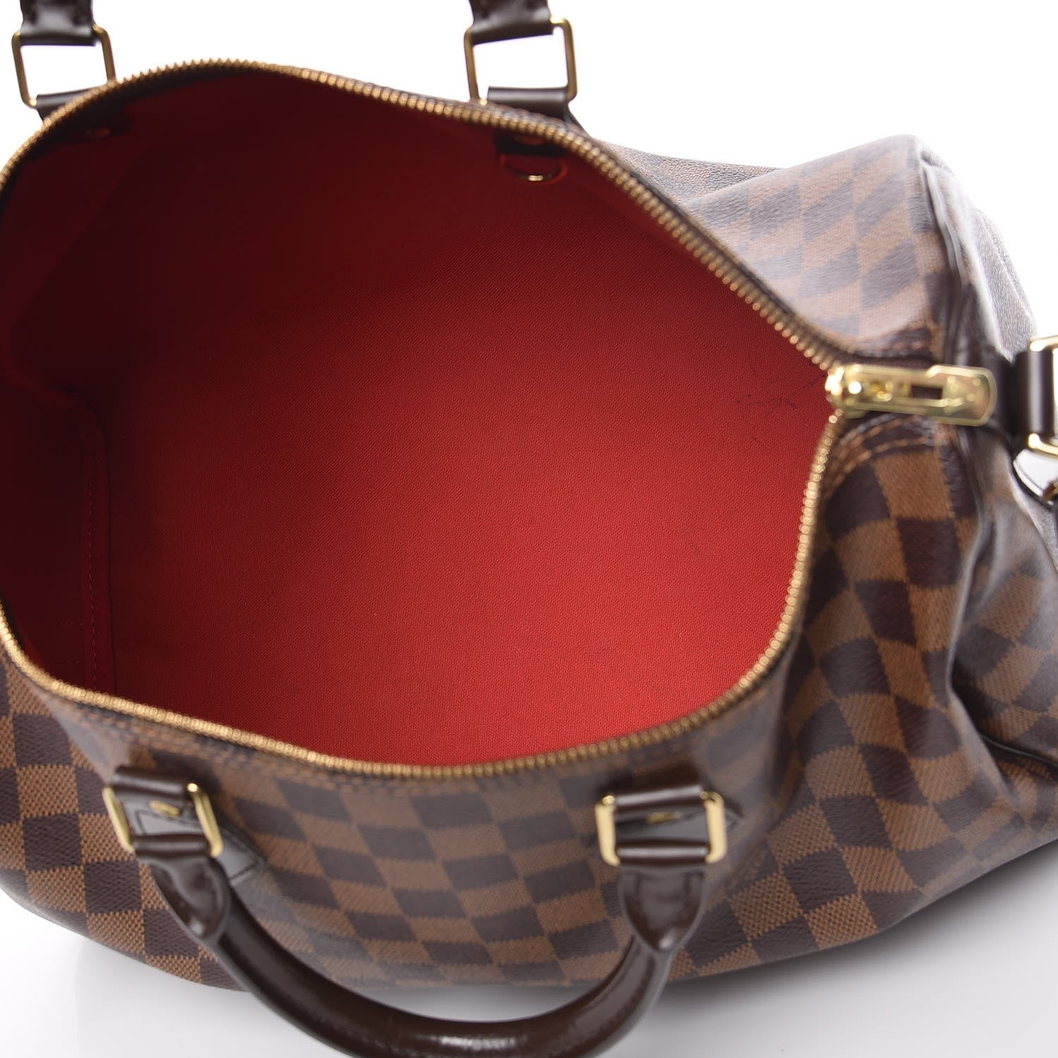 Louis Vuitton Damier Ebene Speedy Bandouliere 35 7 of 12