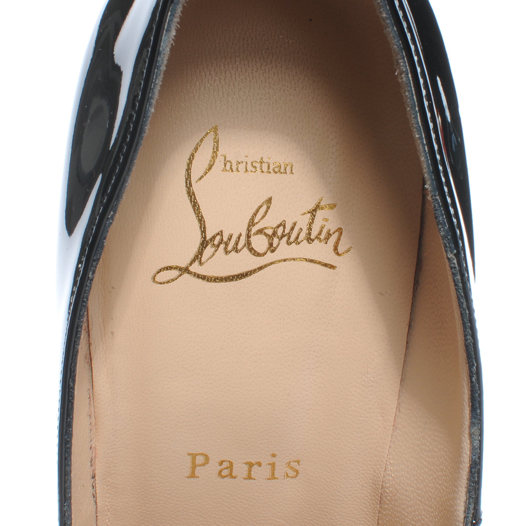 Christian Louboutin Patent Highness 160 Pumps 40.5 Black 6 of 7