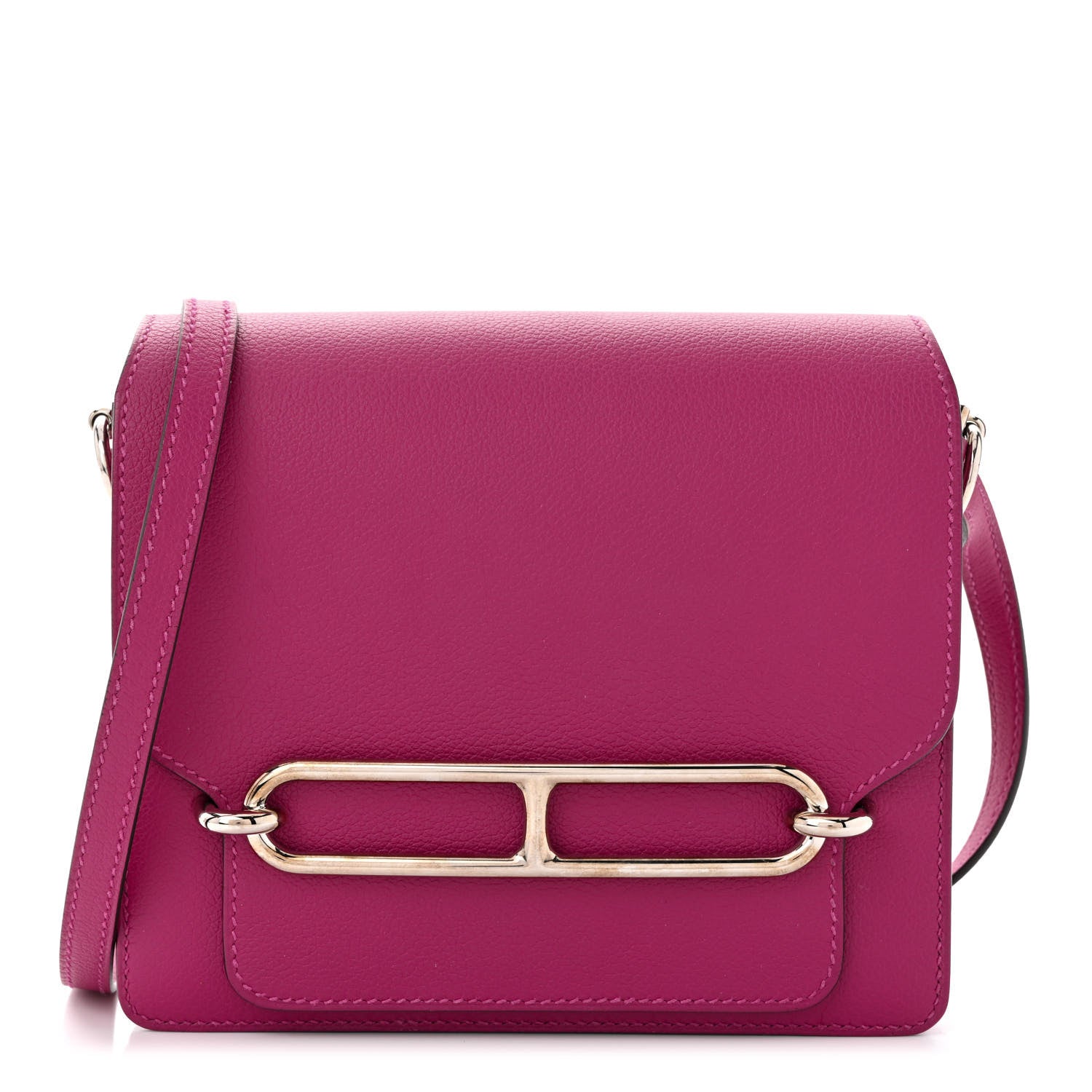 Hermes Evercolor Mini Sac Roulis Rose Pourpre 1 of 11