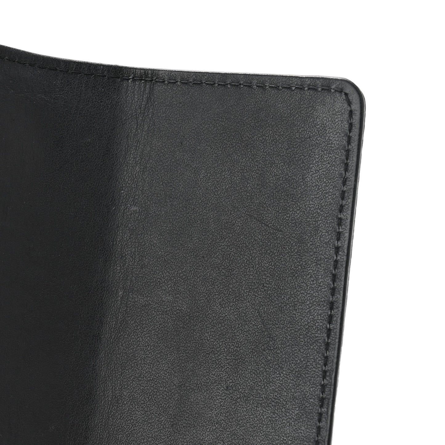 Caviar Timeless CC Large Gusset Flap Wallet Black