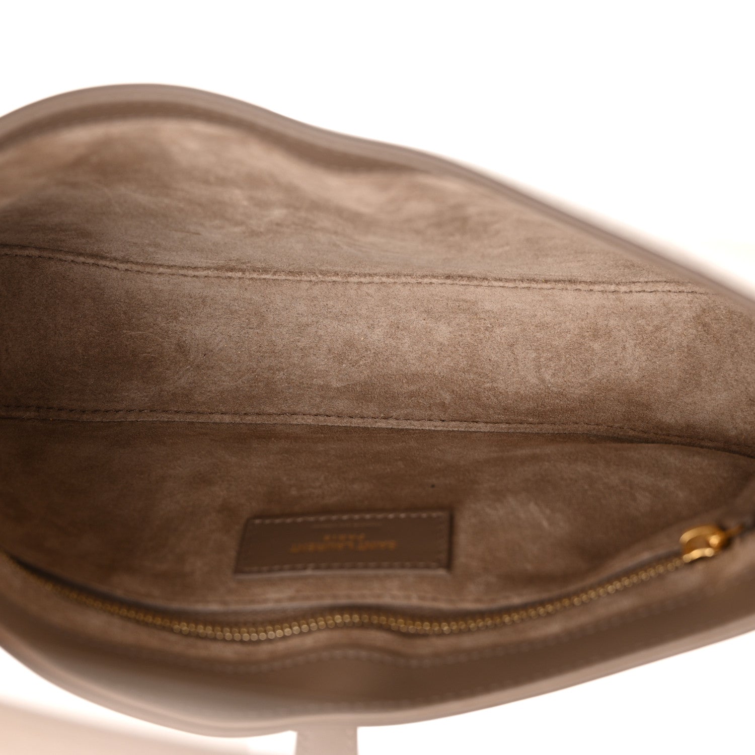 Saint Laurent Smooth Calfskin Le 5 A 7 Hobo Taupe 5 of 14