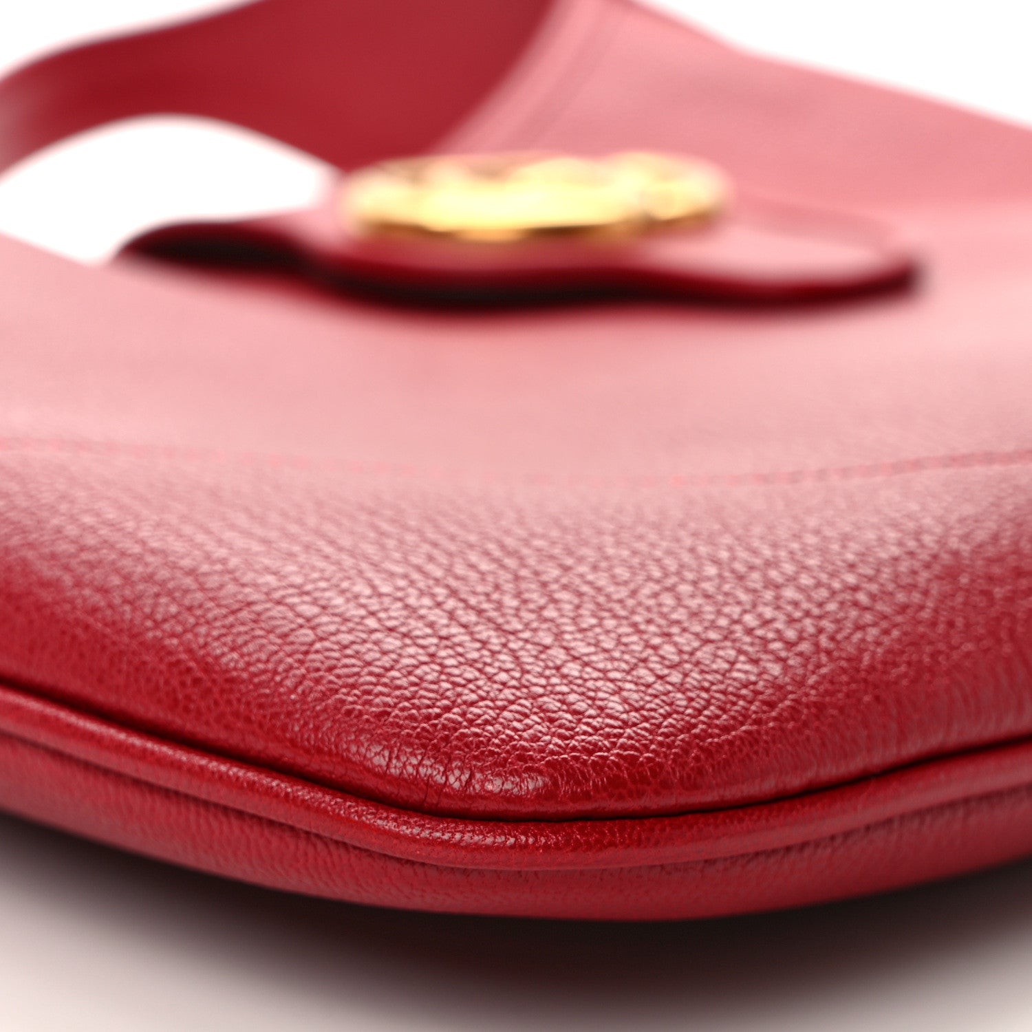 Gucci Goatskin Medium Aphrodite Shoulder Bag Hibiscus Red 8 of 11