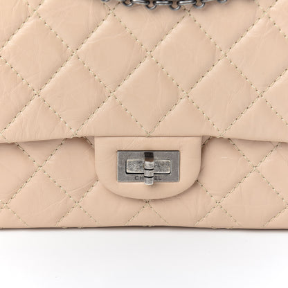 Chanel Aged Calfskin Quilted 2.55 Reissue 226 Flap Light Beige 10 of 12