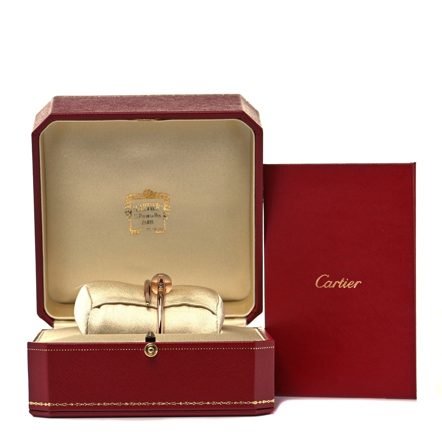 Cartier 18K Pink Gold Juste Un Clou Bracelet 17 9 of 10