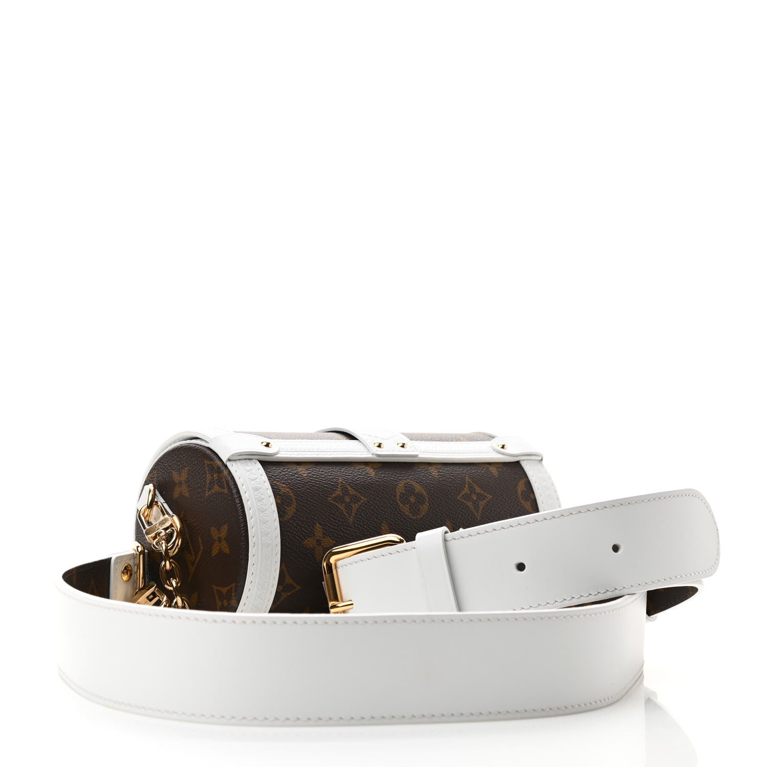 Louis Vuitton Monogram LV Match Papillon Trunk White 3 of 9