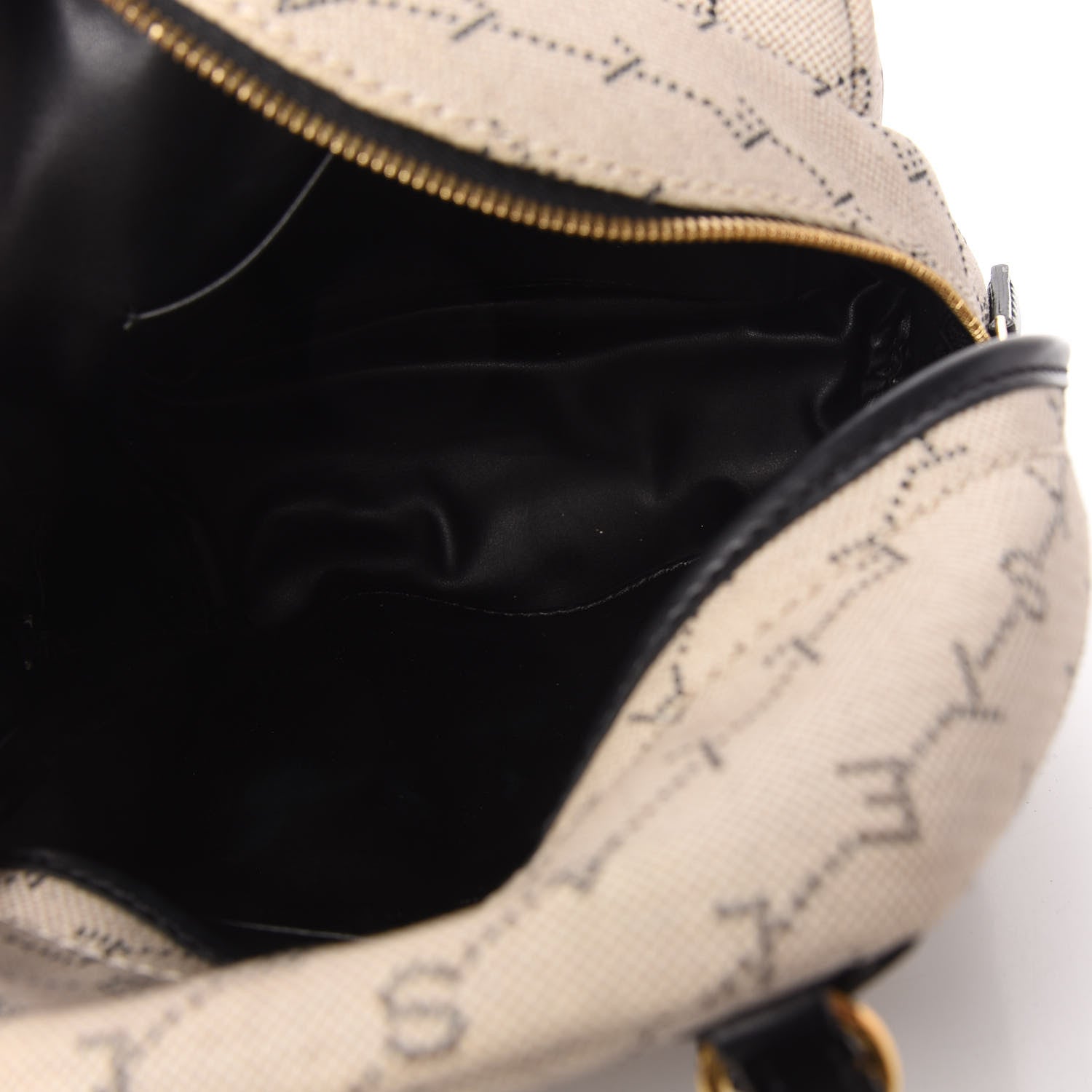 Stella McCartney Canvas Mini Stella Logo Backpack Neutral 5 of 10