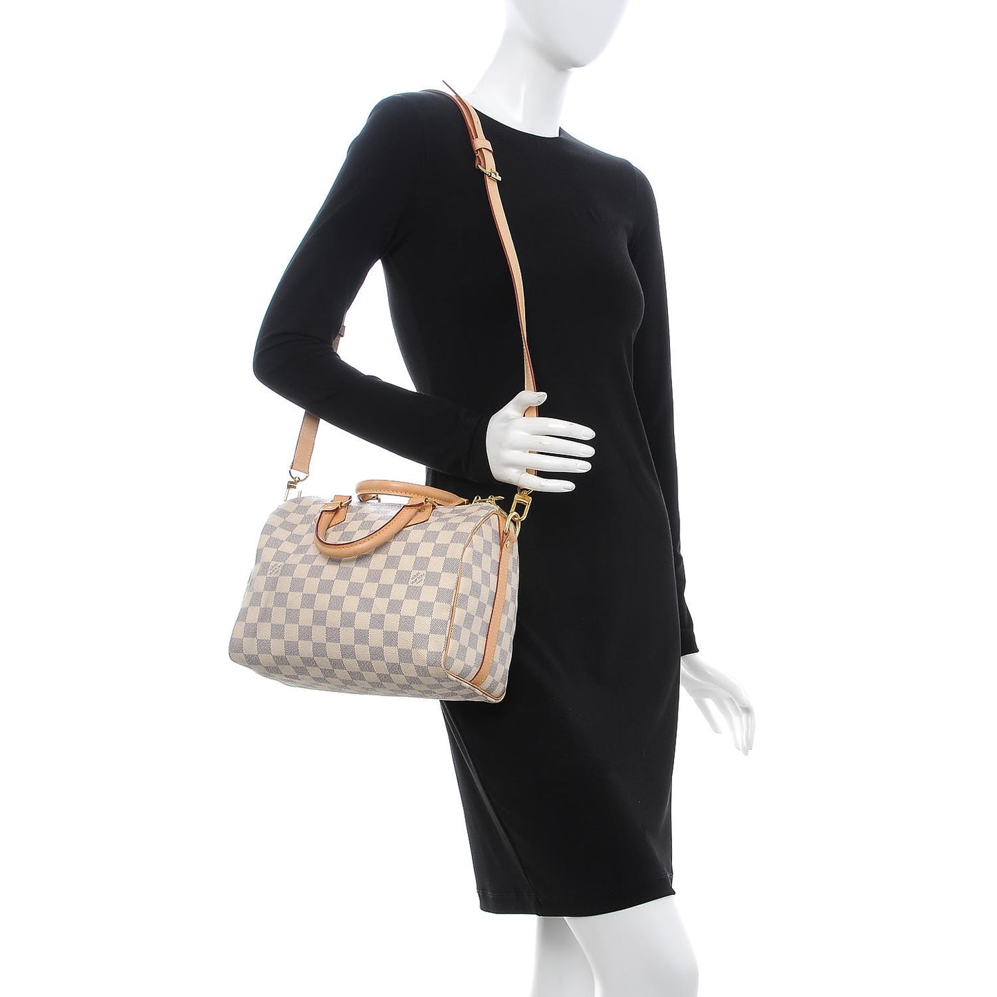 Damier Azur Speedy Bandouliere 25
