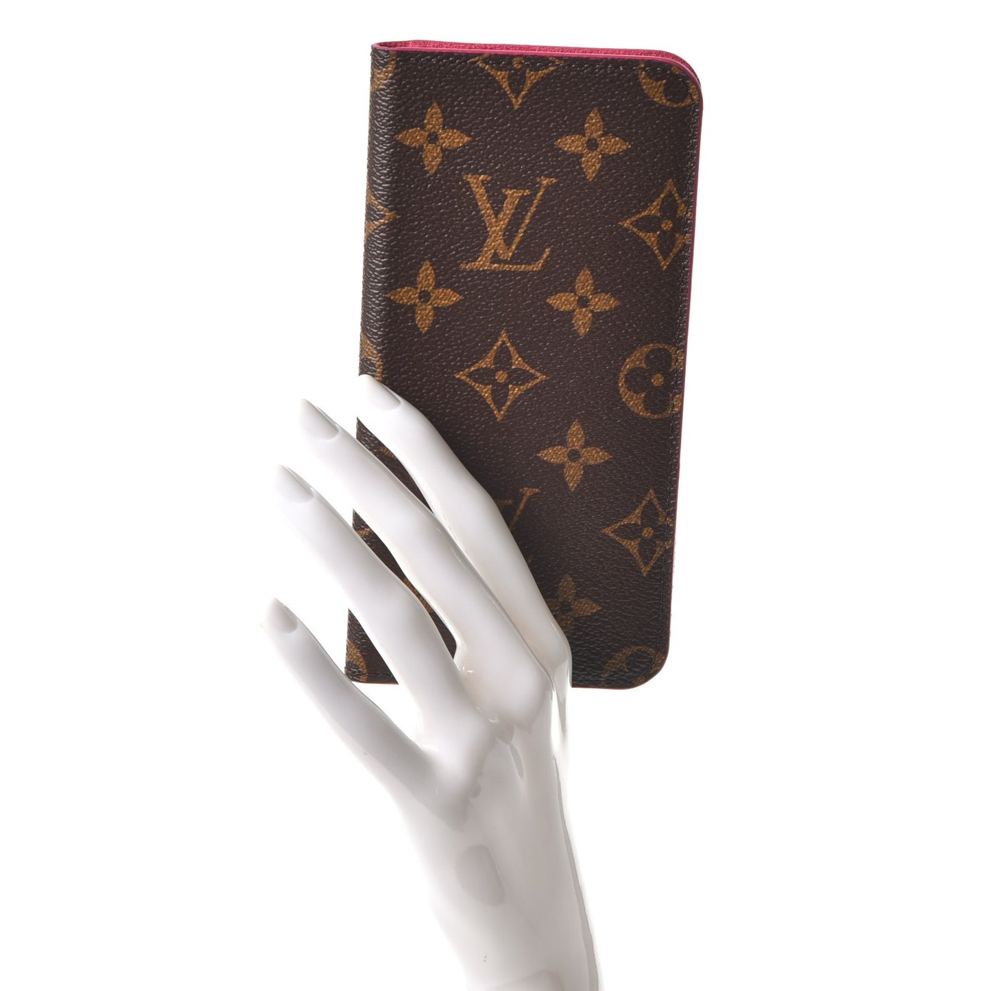 Monogram iPhone 7/8 Plus Folio Case Pink