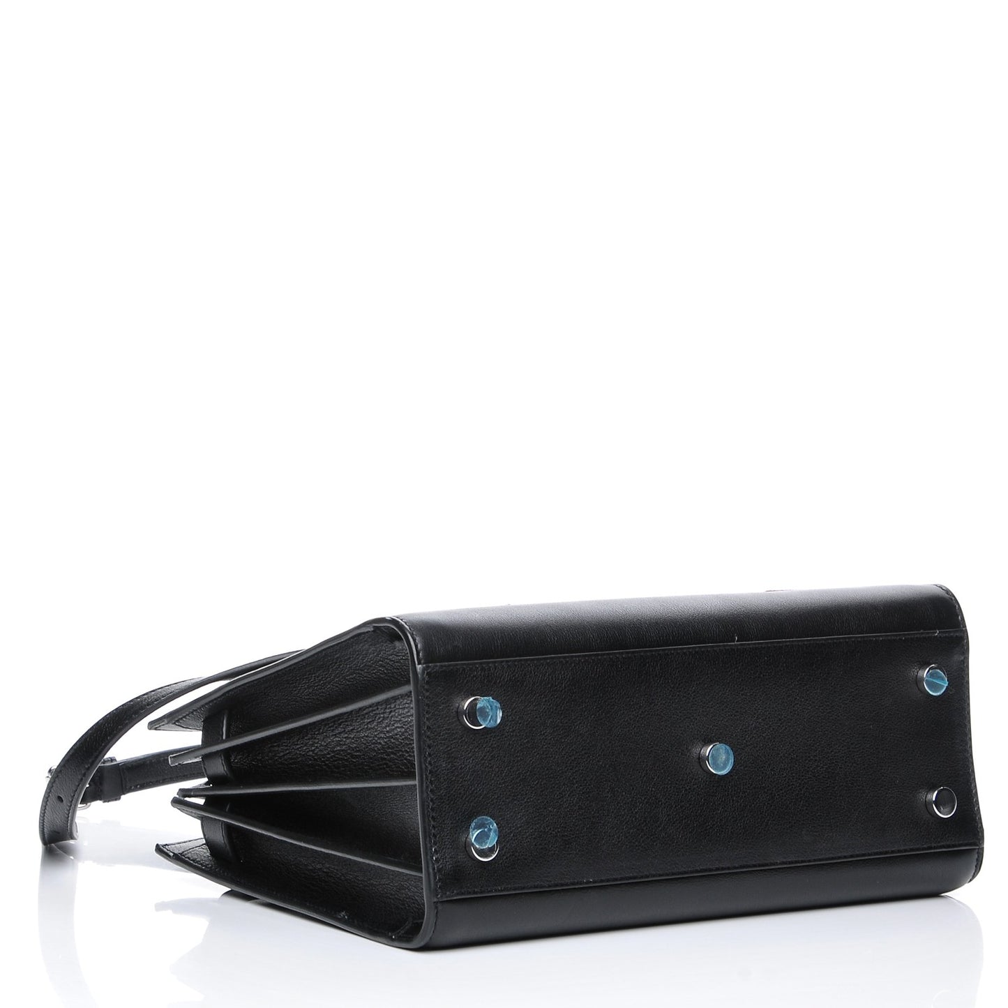 Calfskin Patchwork Baby Sac De Jour Black