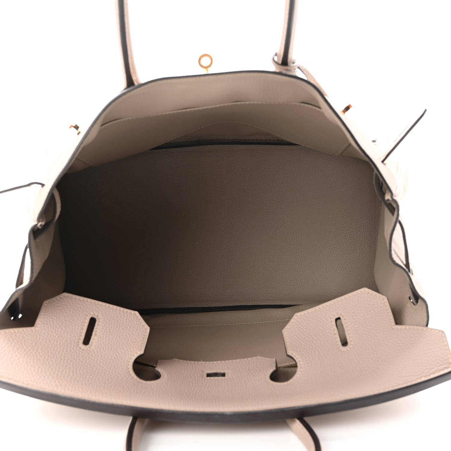 Hermes Togo Birkin 35 Gris Tourterelle 4 of 8