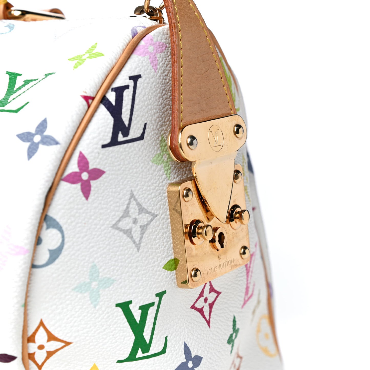 Monogram Multicolor Speedy 30 White